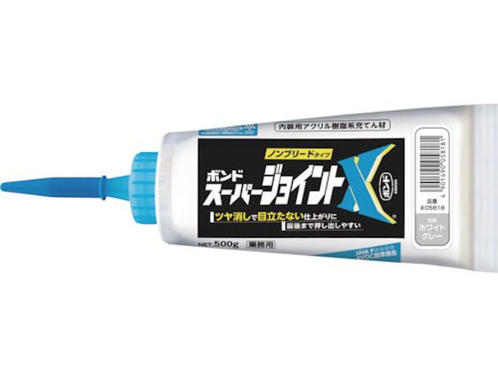 コニシ スーパージョイントX ホワイトグレー 500g 0 5818 コニシ スーパージョイントX ホワイトグレー 500g 0 5818