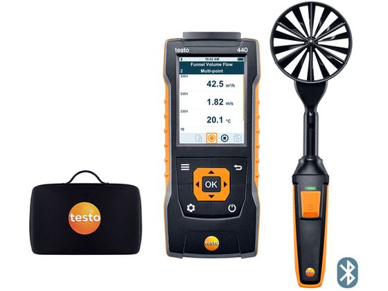 TESTO ベーン式風速計 testo 440 100mmベーン式風速プローブセット 0563 4403 TESTO ベーン式風速計 testo 440 100mmベーン式風速プローブセット 0563 4403