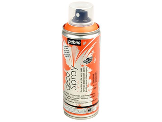Pebeo デコスプレー200ml マット色 タンジェリン 0 93806 Pebeo デコスプレー200ml マット色 タンジェリン 0 93806