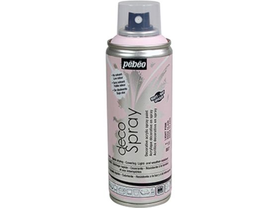 Pebeo デコスプレー200ml マット色 ライトピンク 0 93807 Pebeo デコスプレー200ml マット色 ライトピンク 0 93807
