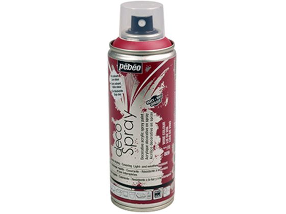 Pebeo デコスプレー200ml マット色 ワインカラー 0 93809 Pebeo デコスプレー200ml マット色 ワインカラー 0 93809