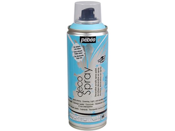 Pebeo デコスプレー200ml マット色 スカイブルー 0 93816 Pebeo デコスプレー200ml マット色 スカイブルー 0 93816