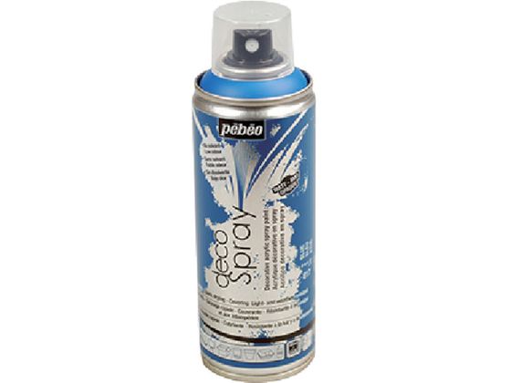 Pebeo デコスプレー200ml マット色 ブルー 0 93817 Pebeo デコスプレー200ml マット色 ブルー 0 93817