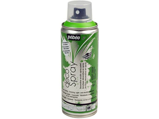 Pebeo デコスプレー200ml マット色 ブライトグリーン 0 93821 Pebeo デコスプレー200ml マット色 ブライトグリーン 0 93821