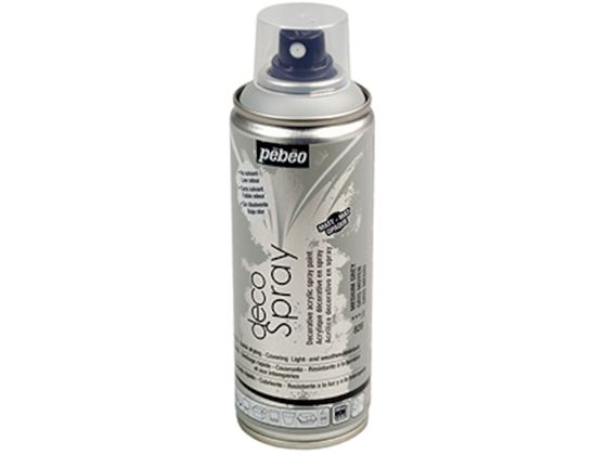 Pebeo デコスプレー200ml マット色 ミディアムグレイ 0 93828 Pebeo デコスプレー200ml マット色 ミディアムグレイ 0 93828
