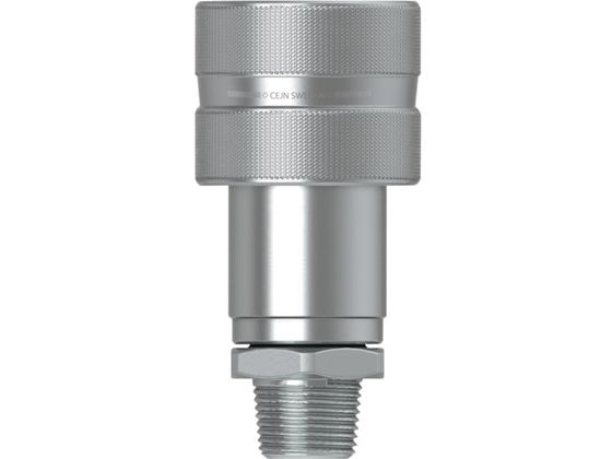 CEJN シリーズ232 スクリュータイプカップリング ポペットバルブ付 呼径10mm NPT3 8オネジ 10-232-1494 CEJN シリーズ232 スクリュータイプカップリング ポペットバルブ付 呼径10mm NPT3 8オネジ 10-232-1494