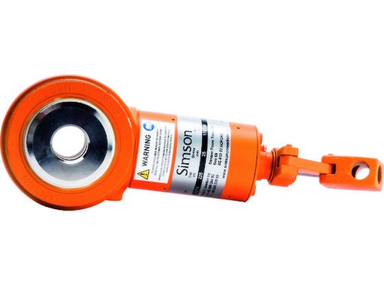 Simson コンパクトジャッキ ストローク75mm 最大能力10t 中空ピストン 1075H Simson コンパクトジャッキ ストローク75mm 最大能力10t 中空ピストン 1075H