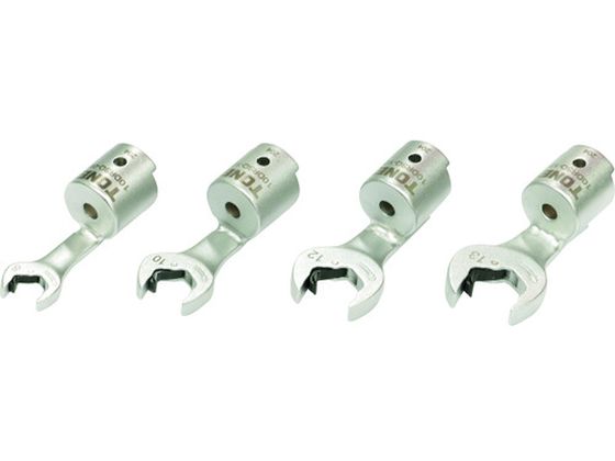 TONE 差替式トルクレンチ用交換クイックスパナヘッドセット T10Dシリーズ 4点セット 10DRSQ40 TONE 差替式トルクレンチ用交換クイックスパナヘッドセット T10Dシリーズ 4点セット 10DRSQ40
