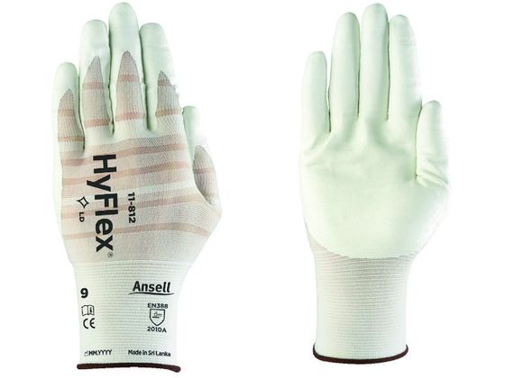 Ansell ニトリル背抜手袋 ハイフレックス 11-812 Mサイズ 11-812-8 Ansell ニトリル背抜手袋 ハイフレックス 11-812 Mサイズ 11-812-8