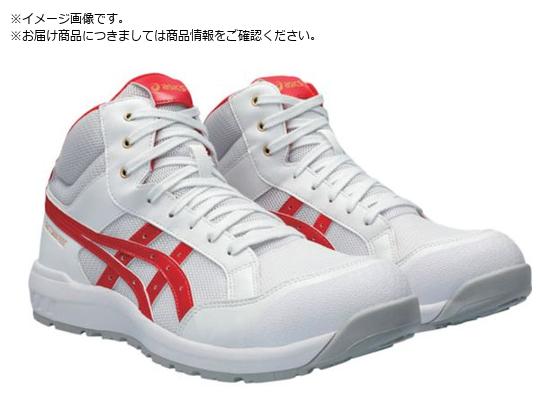 ASICS ウィンジョブ CP218 ホワイト クラシックレッド 24.0cm ASICS ウィンジョブ CP218 ホワイト クラシックレッド 24.0cm