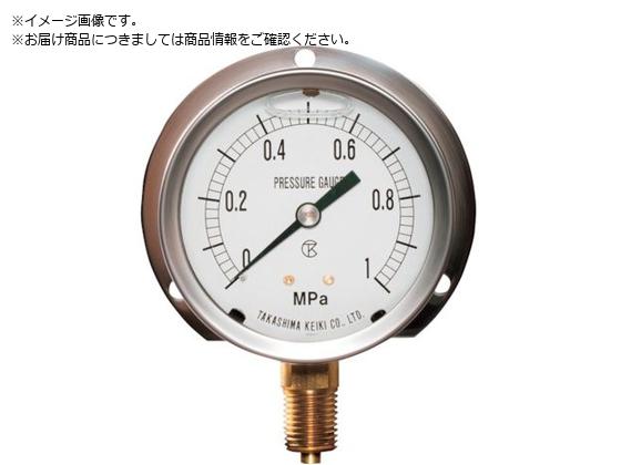 高島 グリセリン入圧力計 B枠立型・φ60 圧力レンジ0.0〜10MPa R1 4 1314210 高島 グリセリン入圧力計 B枠立型・φ60 圧力レンジ0.0〜10MPa R1 4 1314210