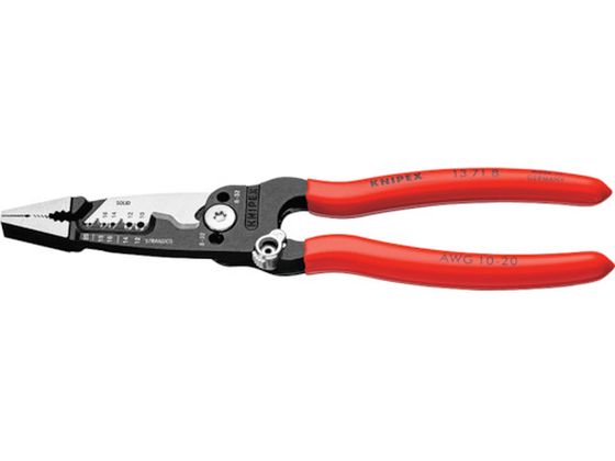 KNIPEX 電気技師用多機能ペンチ 1371-8 KNIPEX 電気技師用多機能ペンチ 1371-8
