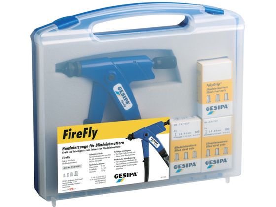 GESIPA ハンドナッターセット ガンタイプ ファイヤーフライ M3〜M6 1435453 GESIPA ハンドナッターセット ガンタイプ ファイヤーフライ M3〜M6 1435453