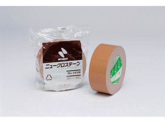 ニチバン ニュークロステープ 145N 黄土-50mmX50m 145N7-50 ニチバン ニュークロステープ 145N 黄土-50mmX50m 145N7-50