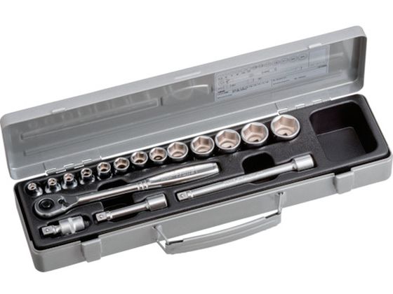 TONE ソケットレンチセット 17pcs 6角 1570MS TONE ソケットレンチセット 17pcs 6角 1570MS