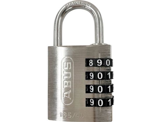 ABUS 屋外用ダイヤル式南京錠 165IB 40 SILVER ABUS 屋外用ダイヤル式南京錠 165IB 40 SILVER