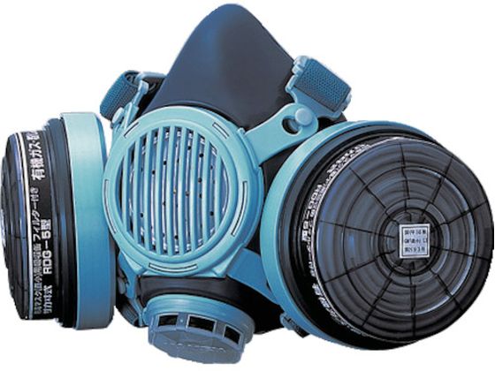 AS 防毒マスク 7191DKG-02 伝声器付き 1-6546-01 AS 防毒マスク 7191DKG-02 伝声器付き 1-6546-01