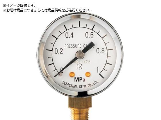 高島 小型圧力計 A枠立型・φ40 圧力レンジ0.0〜4MPa R1 8 1737140 高島 小型圧力計 A枠立型・φ40 圧力レンジ0.0〜4MPa R1 8 1737140