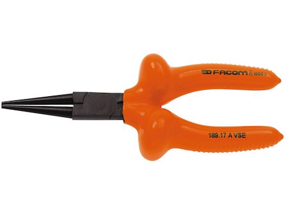 FACOM 絶縁工具 ラウンドノーズプライヤ 170mm 189.17AVSE FACOM 絶縁工具 ラウンドノーズプライヤ 170mm 189.17AVSE