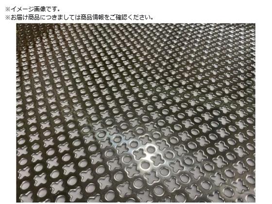 TRUSCO ステンレスパンチングメタル0.4t 〇+ 450X450 304BA0.4-450X450 TRUSCO ステンレスパンチングメタル0.4t 〇+ 450X450 304BA0.4-450X450