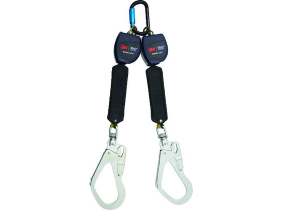 3M DBI-サラ Nano-Lok 巻取り式ランヤード ツイン タイプ1 3M DBI-サラ Nano-Lok 巻取り式ランヤード ツイン タイプ1