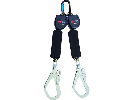 3M DBI-サラ Nano-Lok 巻取り式ランヤード ツイン タイプ2 3M DBI-サラ Nano-Lok 巻取り式ランヤード ツイン タイプ2