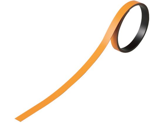 緑十字 テープ状カラーマグネット オレンジ マグネ10YR 10mm幅×1m×0.8mm 3本組 312015 緑十字 テープ状カラーマグネット オレンジ マグネ10YR 10mm幅×1m×0.8mm 3本組 312015