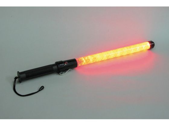 緑十字 ホイッスル付き合図灯 YDT-1000 赤 全長550mm 緑十字 ホイッスル付き合図灯 YDT-1000 赤 全長550mm