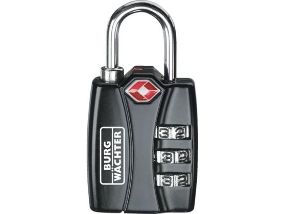 ブルク ヴェヒター ダイヤル式南京錠 TSA 7830SB 32991 ブルク ヴェヒター ダイヤル式南京錠 TSA 7830SB 32991