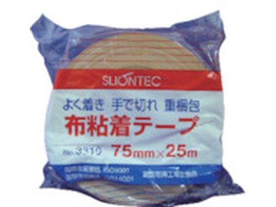 SLIONTEC 布粘着テープ75mm 331000-DB-00-75X25 SLIONTEC 布粘着テープ75mm 331000-DB-00-75X25