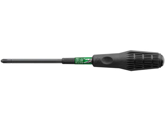 アネックス グリップドライバー ビスブレーカードライバー ワニドラ 刃先+3×軸長150mm 全長269mm 3980-3-150 アネックス グリップドライバー ビスブレーカードライバー ワニドラ 刃先+3×軸長150mm 全長269mm 3980-3-150