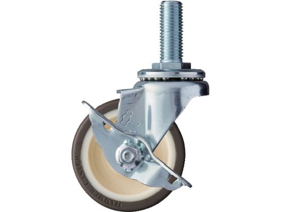 ハンマー ねじ込み式 ストッパー付 ウレタンベアリング入りキャスター 75mm 413SA-UB75 ハンマー ねじ込み式 ストッパー付 ウレタンベアリング入りキャスター 75mm 413SA-UB75