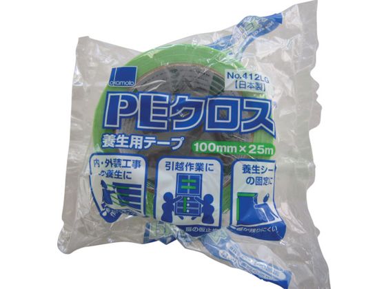 okamoto PEクロス養生用 NO.412 100mm LG 412-LG100 okamoto PEクロス養生用 NO.412 100mm LG 412-LG100