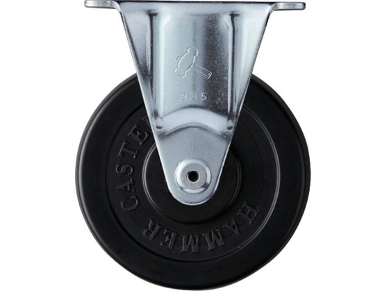 ハンマー 固定式ゴム車輪 ローラーベアリング 75mm 420SR-RDB75 ハンマー 固定式ゴム車輪 ローラーベアリング 75mm 420SR-RDB75
