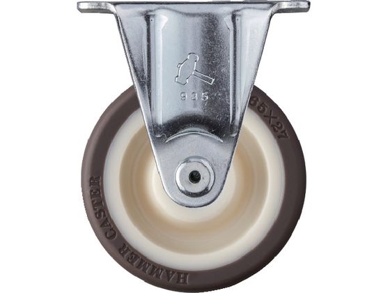 ハンマー 固定式ウレタン車輪 ローラーベアリング 65mm 420SR-UB65 ハンマー 固定式ウレタン車輪 ローラーベアリング 65mm 420SR-UB65