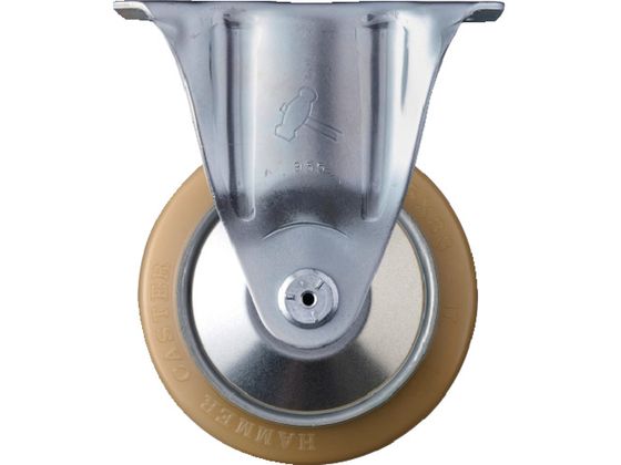 ハンマー 固定式ウレタン車輪 スチールホイール・ローラーベアリング 125mm 420SR-URB125 ハンマー 固定式ウレタン車輪 スチールホイール・ローラーベアリング 125mm 420SR-URB125