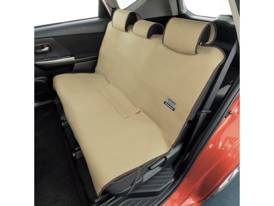 BonForm カーシートカバー ファインテックス リヤ 枕カバー付き・シートベルト対応 1枚 ベージュ 43612888 BonForm カーシートカバー ファインテックス リヤ 枕カバー付き・シートベルト対応 1枚 ベージュ 43612888