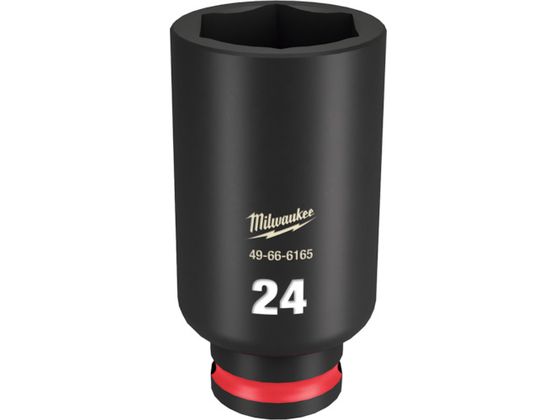 milwaukee SHOCKWAVE IMPACT DUTY ディープインパクトソケット 3 8インチ 9.5mm 角 24mm 49-66-6165 milwaukee SHOCKWAVE IMPACT DUTY ディープインパクトソケット 3 8インチ 9.5mm 角 24mm 49-66-6165
