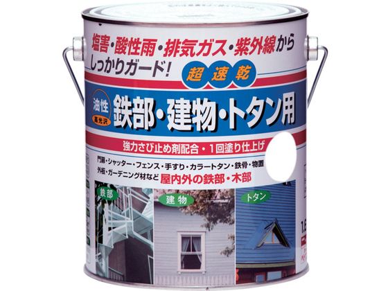 ●色：ホワイト●容量(L)：1.6●乾燥時間：約1時間30分(夏期・30℃)、約3時間(冬期・10℃)●塗布面積(［［Ｍ２］］)：約16●合成樹脂（アクリル）●顔料●有機溶剤●コンクリート、モルタル、