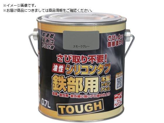 ニッペ 油性シリコンタフ 0.7L スモークグレー HYS113-0.7 ニッペ 油性シリコンタフ 0.7L スモークグレー HYS113-0.7