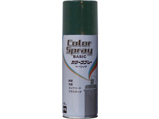 ニッペ 水性カラースプレー ベーシック 400ml ディープグリーン HKU017 ニッペ 水性カラースプレー ベーシック 400ml ディープグリーン HKU017