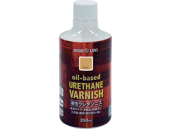 ニッペ 油性ウレタンニス 250ml クリヤー 300N046-250 ニッペ 油性ウレタンニス 250ml クリヤー 300N046-250