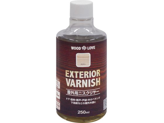ニッペ 油性 屋外用ニス 250ml クリヤー 300N111-250 ニッペ 油性 屋外用ニス 250ml クリヤー 300N111-250