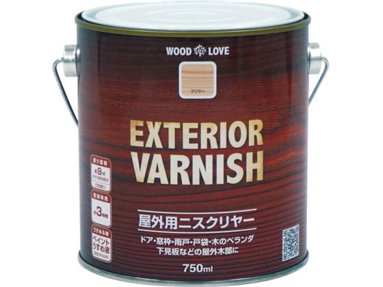 ニッペ 油性 屋外用ニス 750ml クリヤー 300N111-750 ニッペ 油性 屋外用ニス 750ml クリヤー 300N111-750