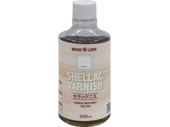 ニッペ セラックニス 250ml クリヤー 300N101-250 ニッペ セラックニス 250ml クリヤー 300N101-250