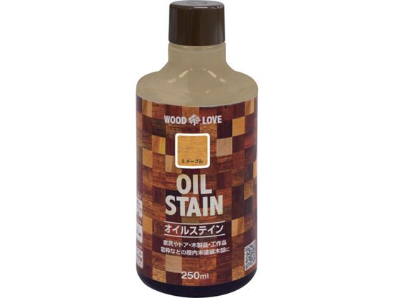 ニッペ 油性オイルステイン 250ml Sメープル 300N061-250 ニッペ 油性オイルステイン 250ml Sメープル 300N061-250