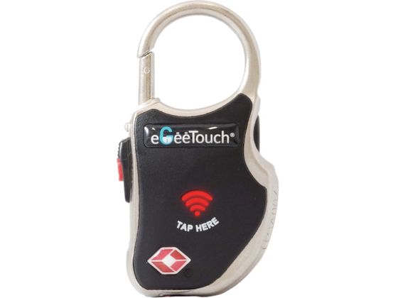 JSBTECH eGeeTouchスマートトラベルロック 黒 5-01000-99 JSBTECH eGeeTouchスマートトラベルロック 黒 5-01000-99