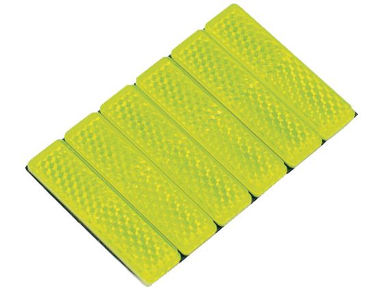 MYST 反射レンズ 粘着剤付 イエロー 6個入 5013 MYST 反射レンズ 粘着剤付 イエロー 6個入 5013