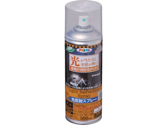 アサヒペン 光反射スプレー 300ML 白 501493 アサヒペン 光反射スプレー 300ML 白 501493