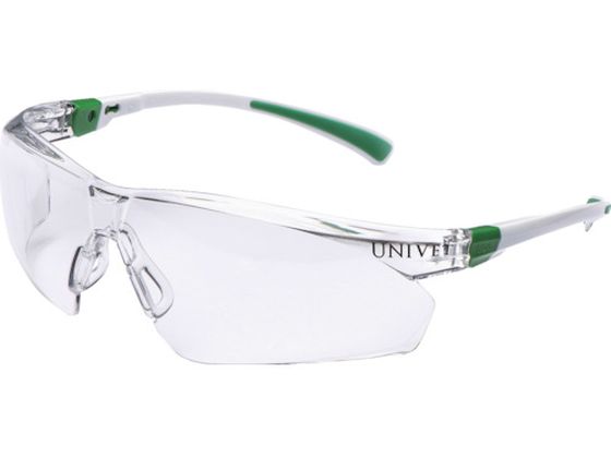 Univet 二眼型保護メガネ 506UP ホワイト×グリーン Univet 二眼型保護メガネ 506UP ホワイト×グリーン
